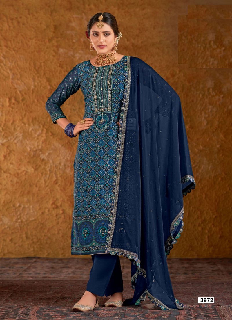 Sanhyata By Rang Muslin Foil Printed Suits Catalog